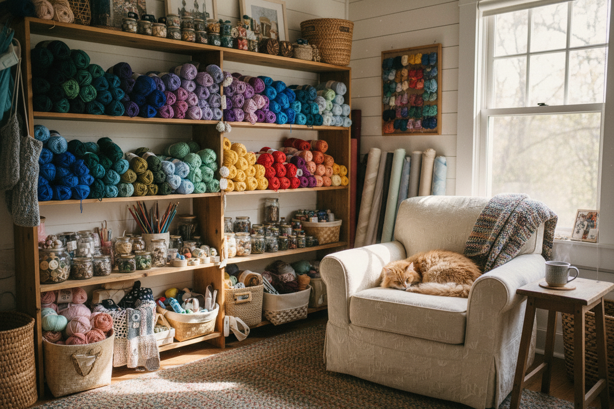A Cozy Creative Space for Makers
