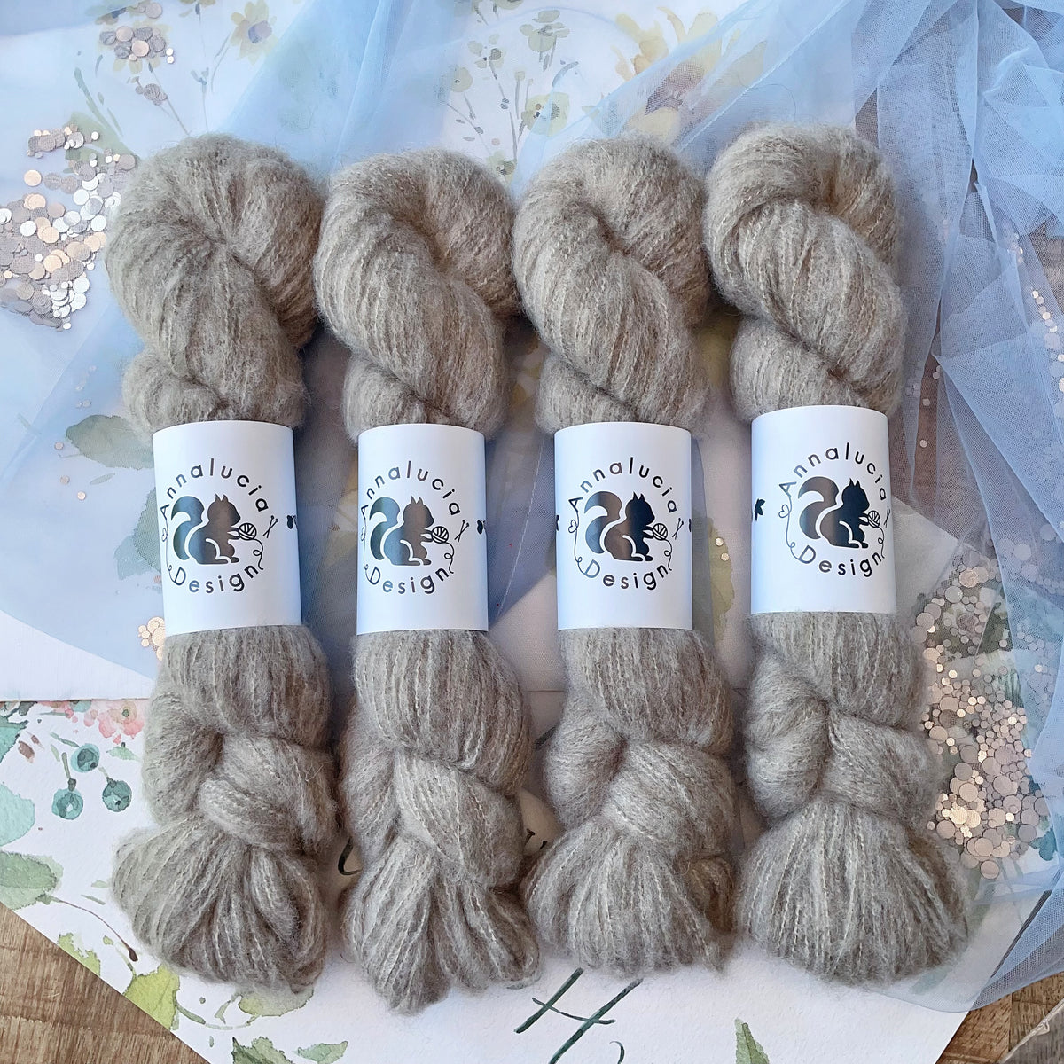 Brushed Cashmere Silk Caffè Latte