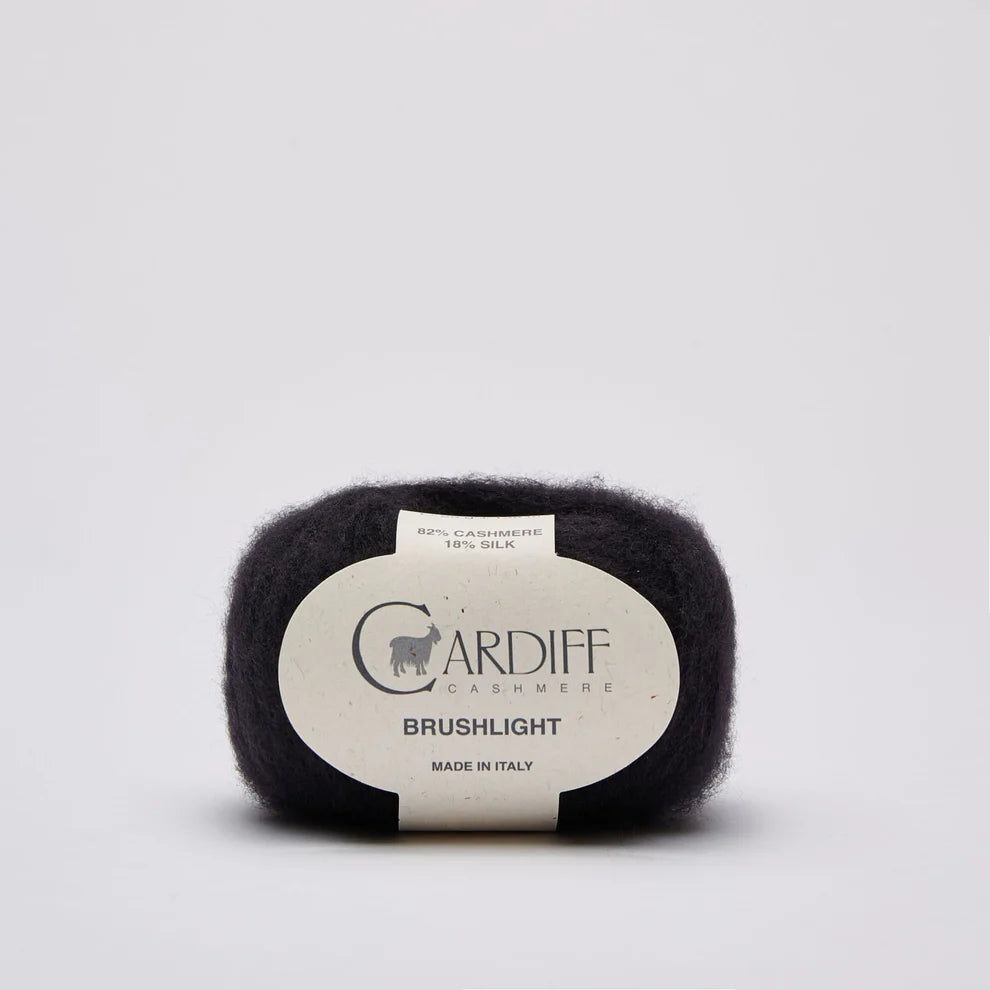 Cardiff Cashmere Brushlight 110 Black